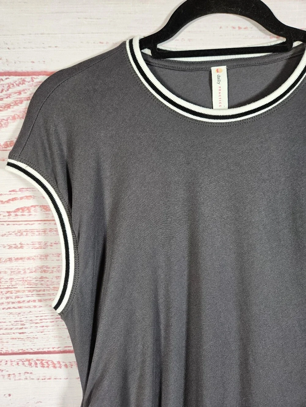 Anthro Daily Practice Ruched Fitted Dress